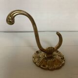 Double patére laiton