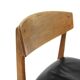 Set de 6 chaises en cuir, FDB Møbler, Danemark, 1960