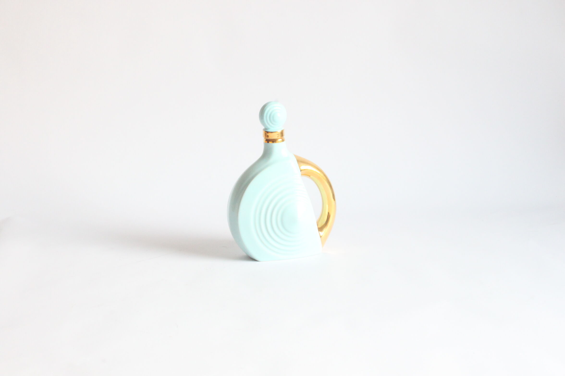 Art Deco Ceramic Bottle By André Bayer Brussels 1940S
