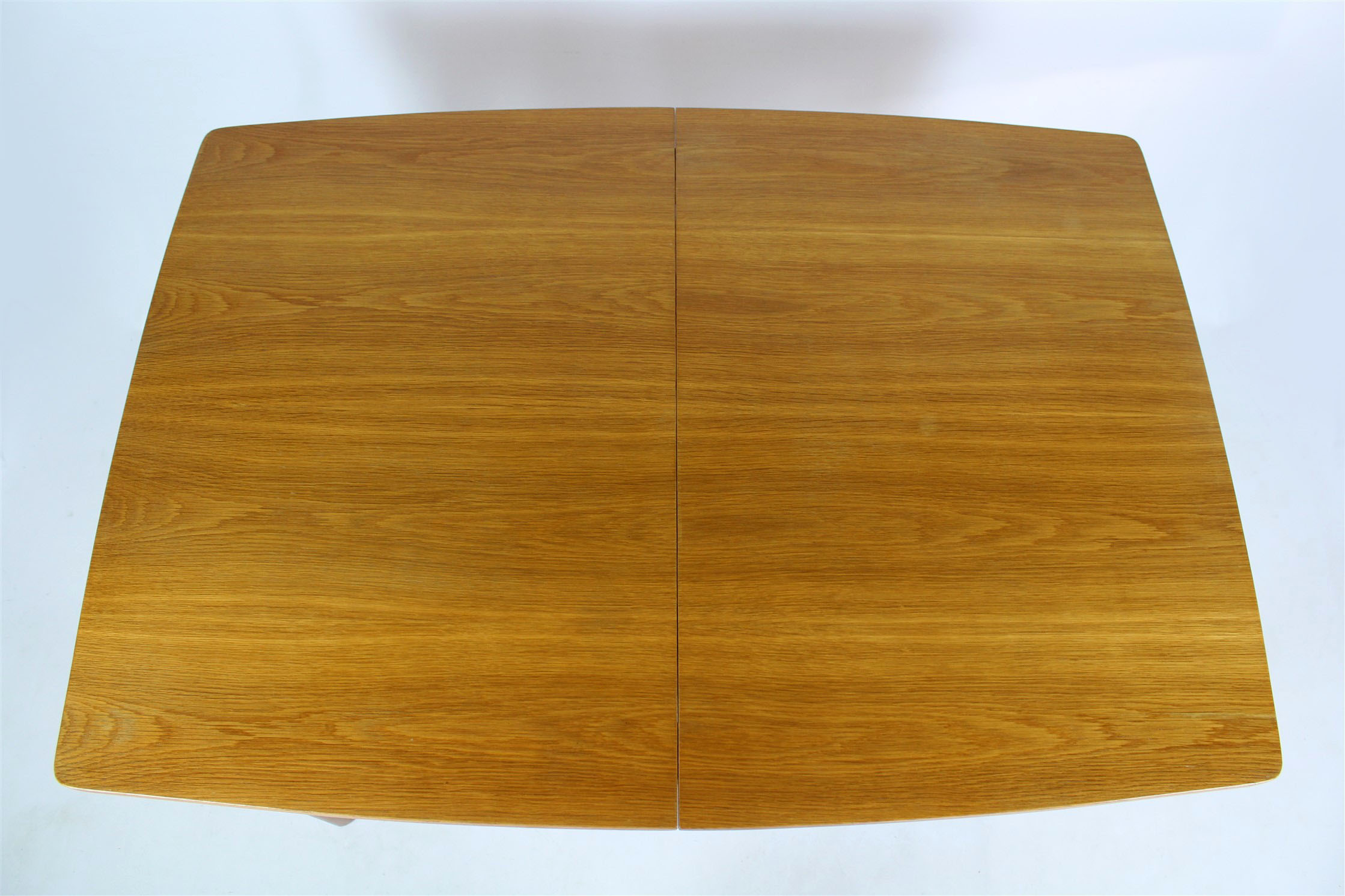 Oak veneered folding dining table from UP Závody 1960 s