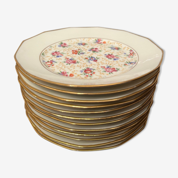 Pie dish & dessert plates