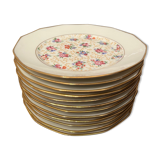 Pie dish & dessert plates