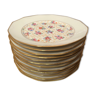Pie dish & dessert plates