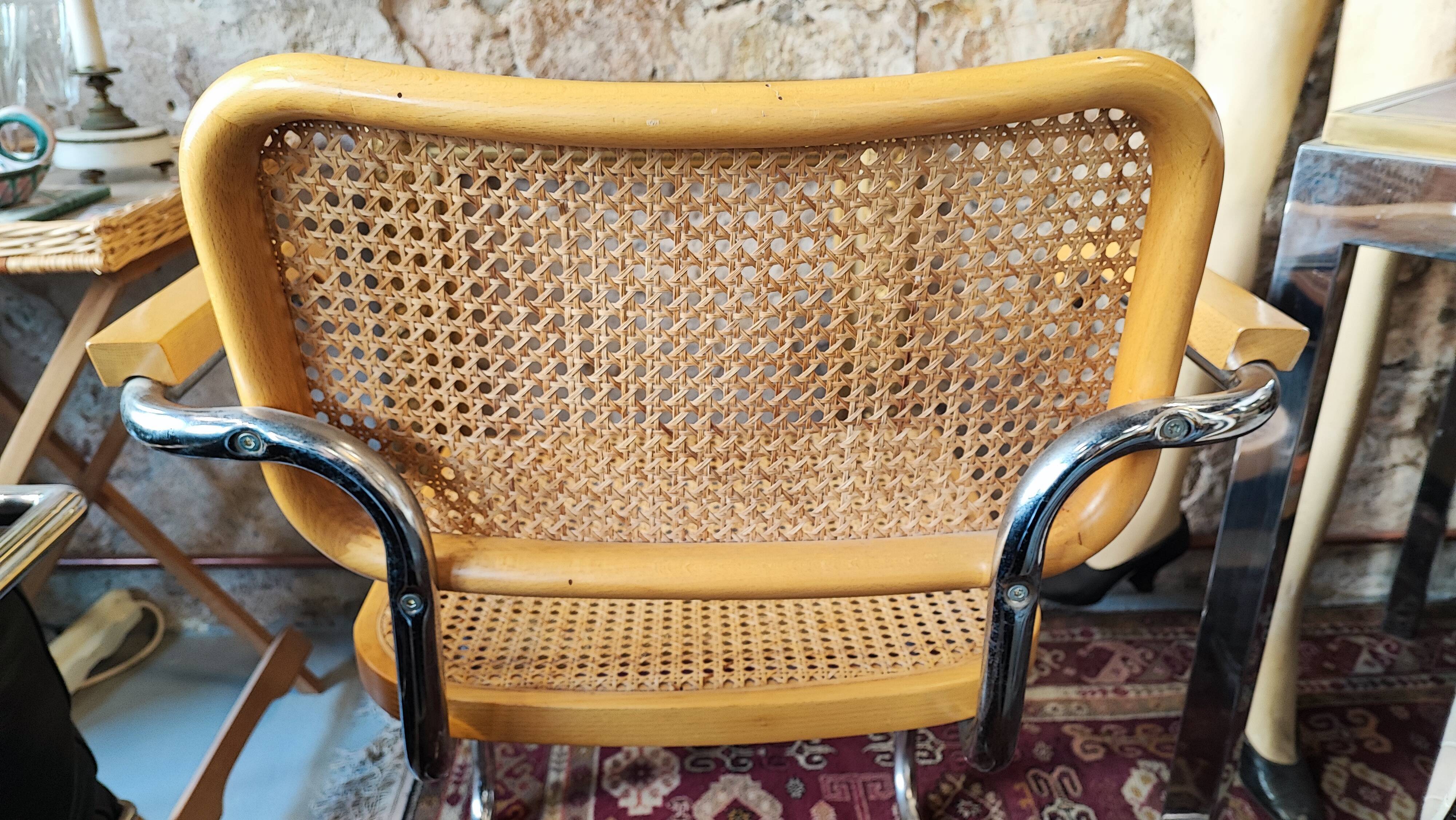 Cesca chair by Marcel Breuer B64