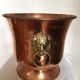 Cache pot en cuivre
