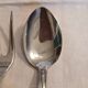 Antique flatware set for 51 place settings