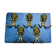 5 lion coat hooks in solid brass Art Nouveau