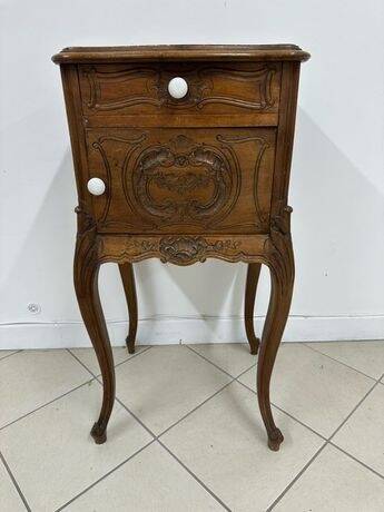 Antique bedside table