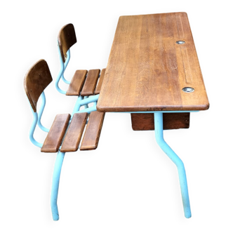 Double school desk