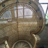 Emmanuelle rattan armchair