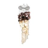 Vintage capiz shell chandelier ‘two tone’