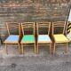 (Lot) 4 Alma bistro chairs no. 1642 Luterma
