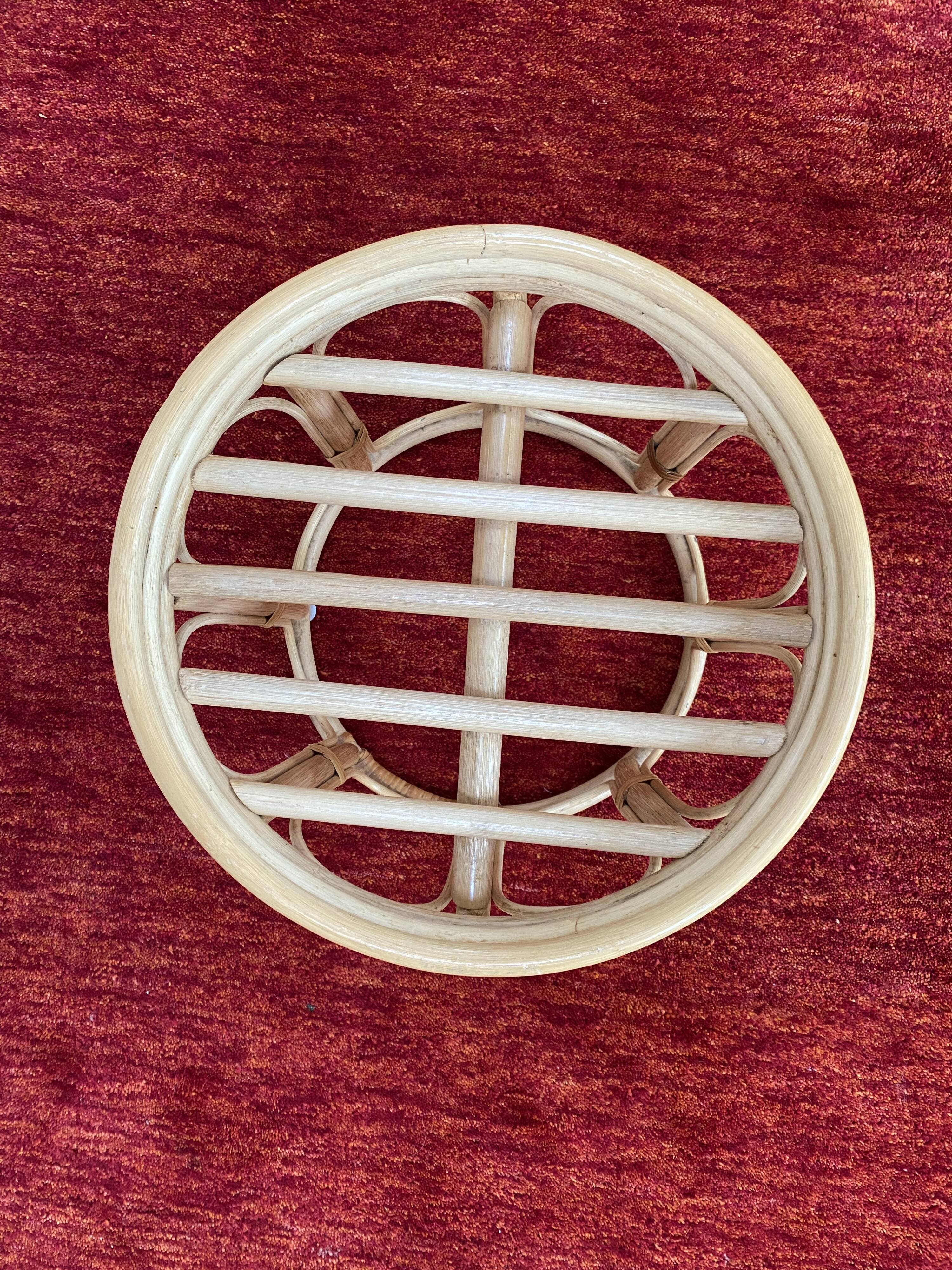 Bamboo stool from the 70s