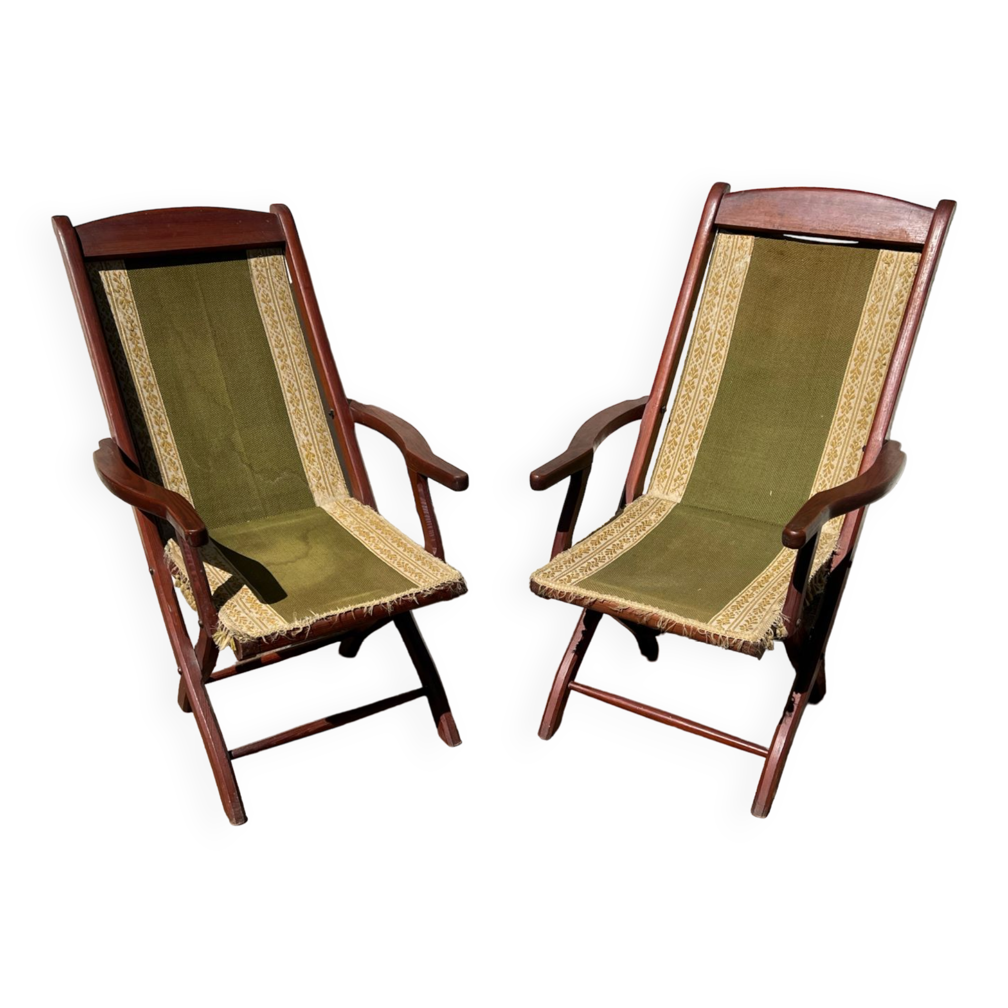 Pair of armchairs