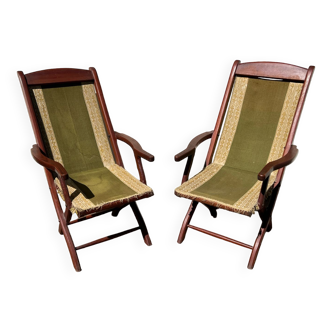 Pair of armchairs