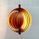 Mid-Century Teak Moon Lamps, 1960s, set of 2