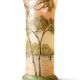 Vase en verre émaillé Legras