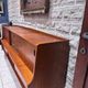 Large Scandinavian teak sideboard with bar, 1960s