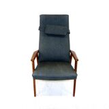 Fauteuil en teck, Suède, 1950