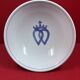 Salad bowl, bowl, stand-mounted compote dish, shower, Pornic, Vendée Heart, Chouan