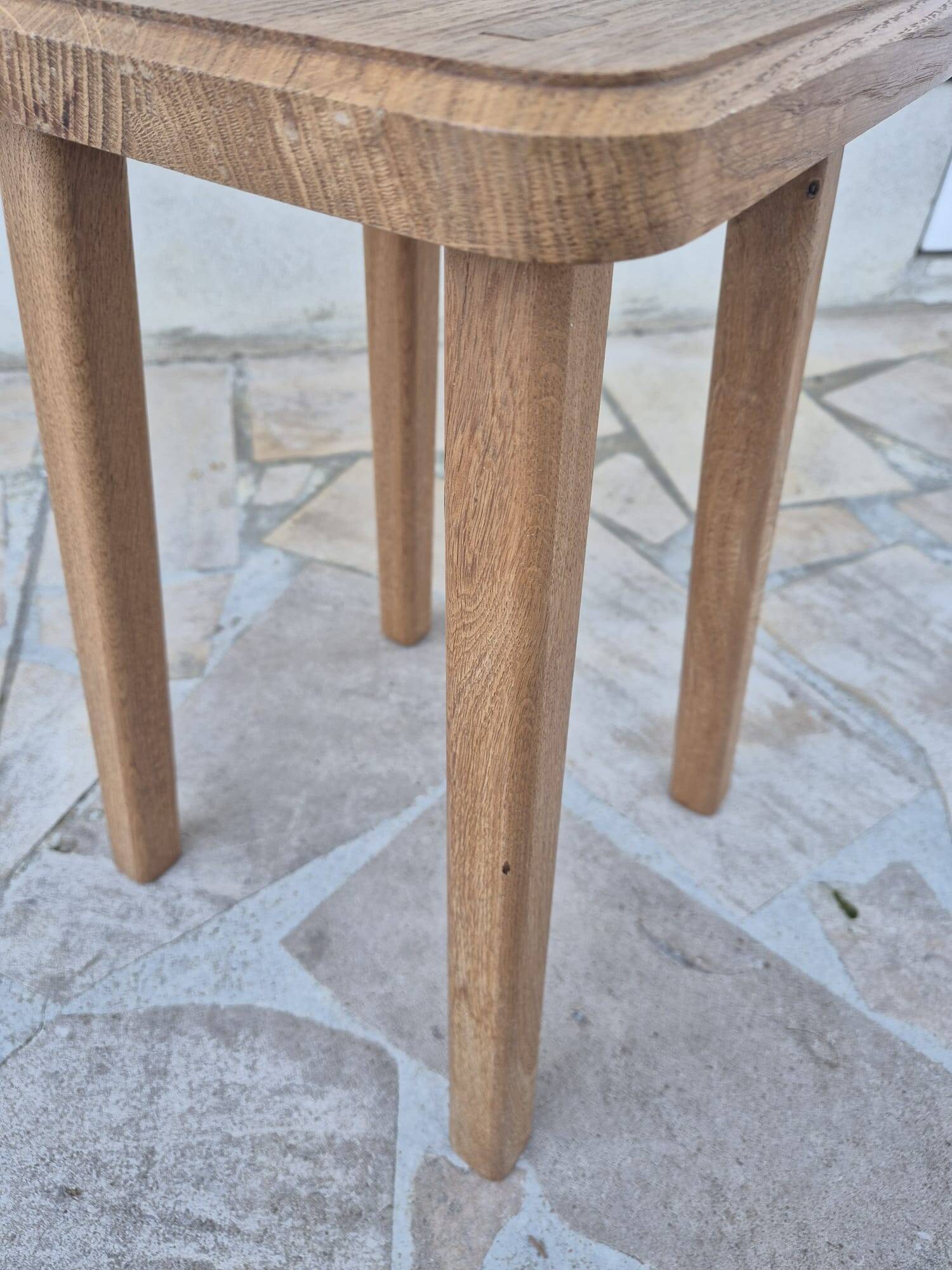 Antique solid wood stool