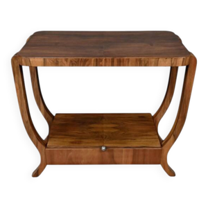 console en placage de - style