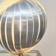 Moon lamp vintage French design by Henri Mathieu from the 1970s.