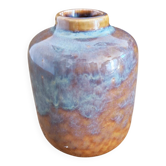 Petit vase en céramique vintage type fat lava 