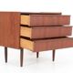 Mid-century teak chest of drawers / dresser / Danish modern design / 1960s