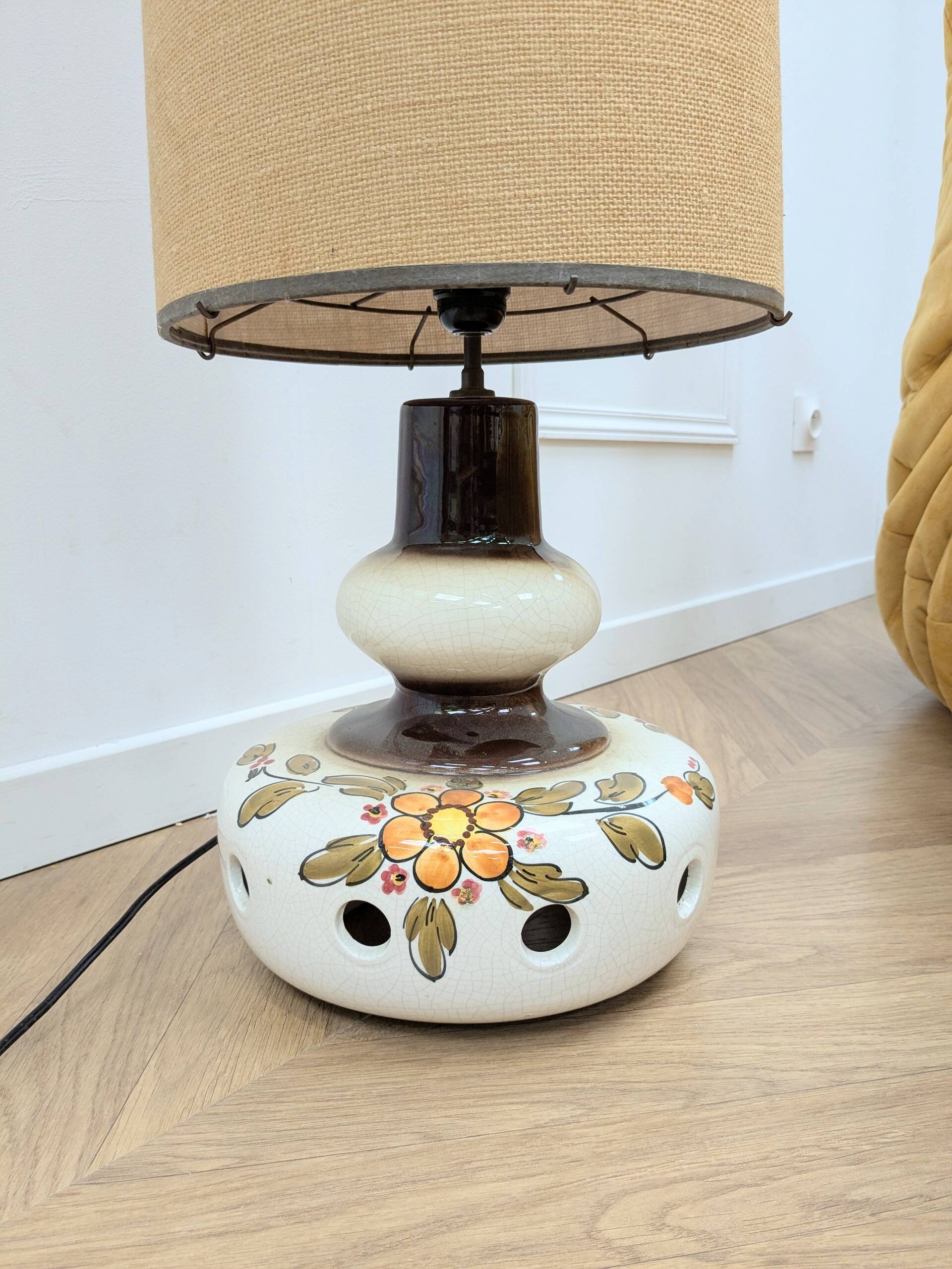 vintage ceramic lamp