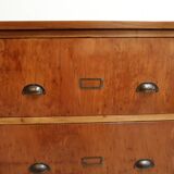 Armoire d'apothicaire vintage avec tiroirs années 50