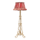 Lampadaire fer forgé, Merceris, 1950
