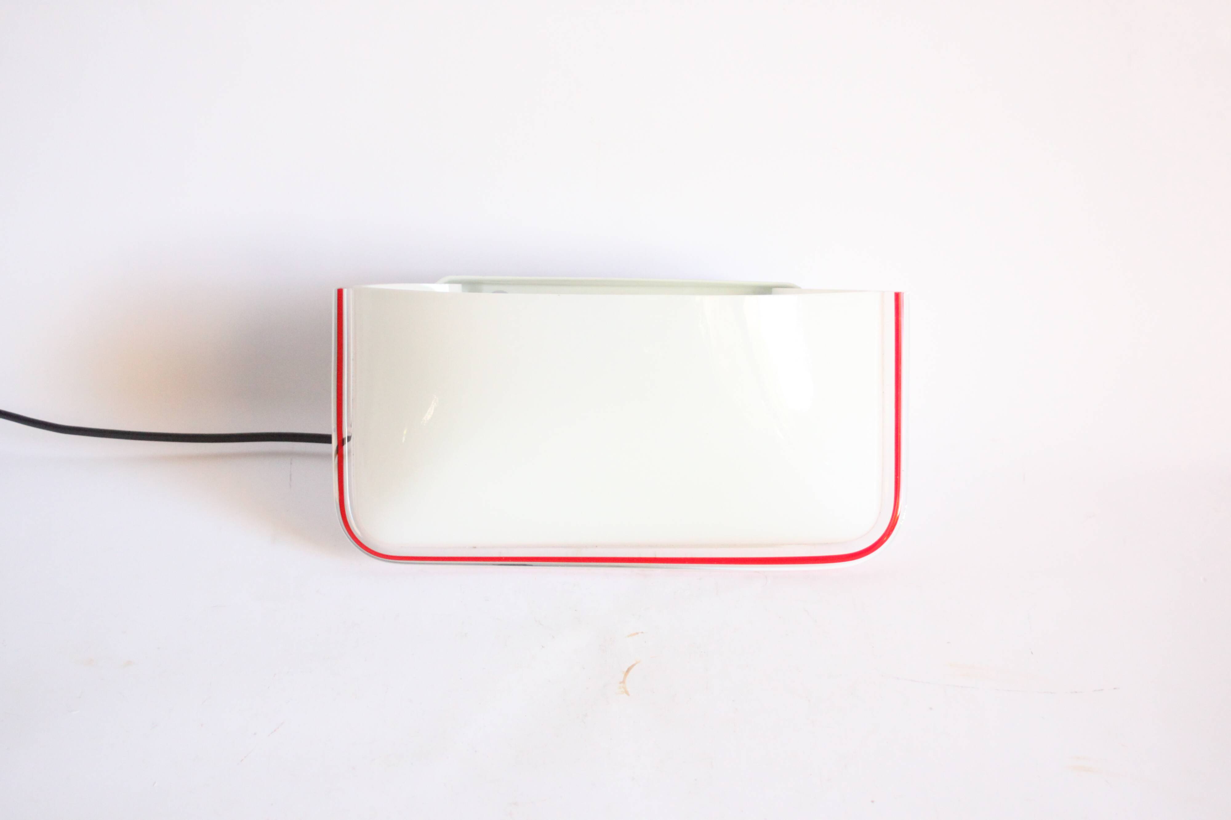 Murano Glass Wall Lamp Renato Toso, Leucos, Italy