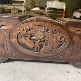 Chinese camphor wood chest Hong Kong 1939