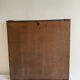 Mid Century Modern Large Squared Vintage Wicker Mirror