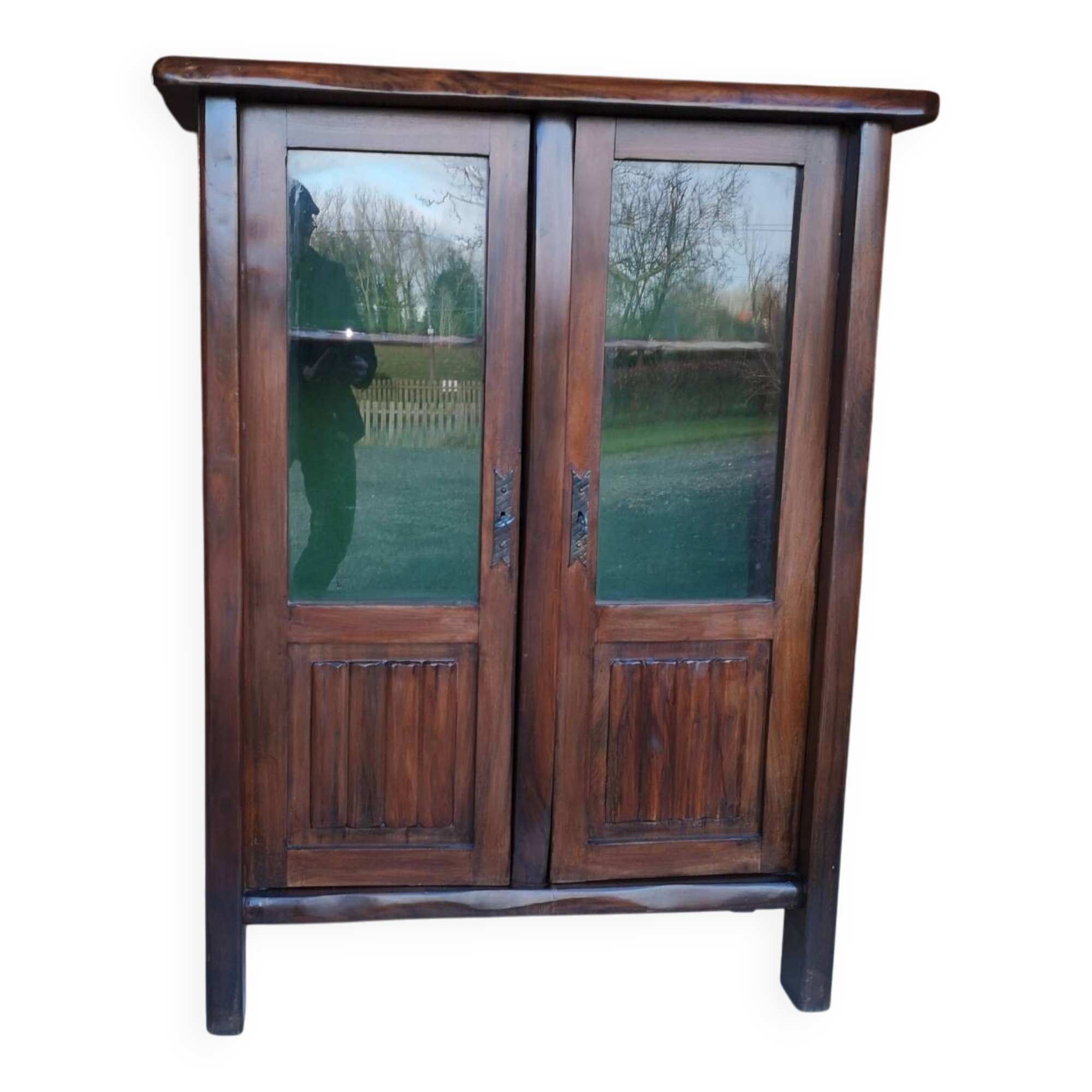 brutalist display cabinet olavi hanninen solid oak mikko nupponen, finland 1960