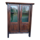 brutalist display cabinet olavi hanninen solid oak mikko nupponen, finland 1960