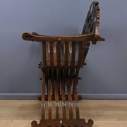 Fauteuil syrien en noyer – fin XIXe