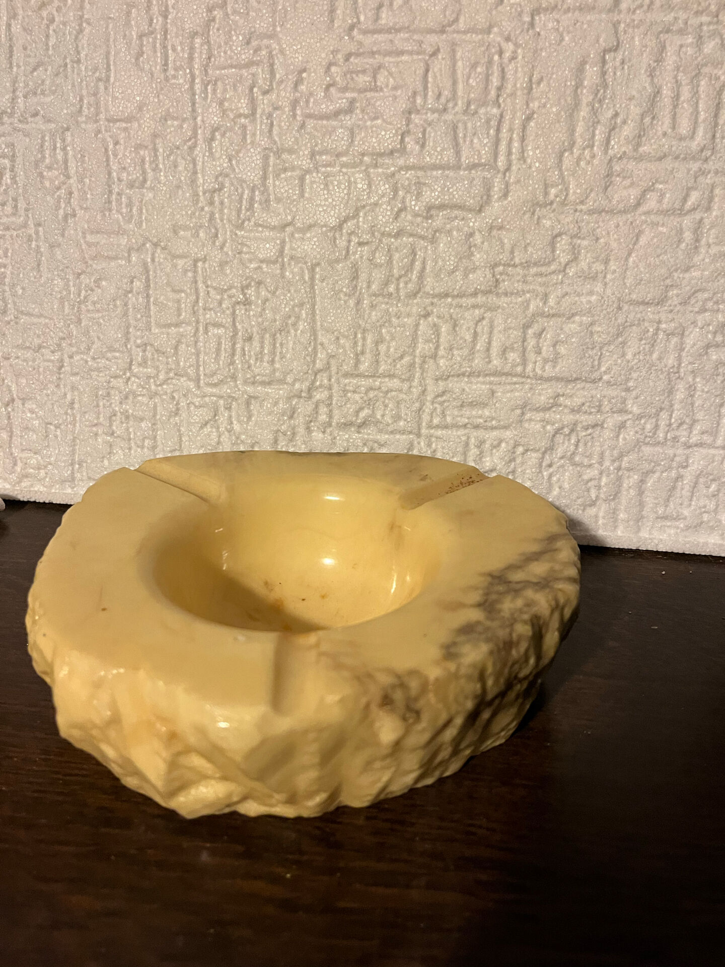 Alabaster ashtray