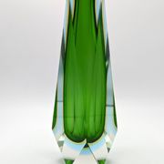 Vintage Sommerso Vase (large model) in Murano glass by Flavio Poli, Italy 1970