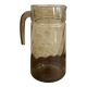 Carafe en verre fumé
