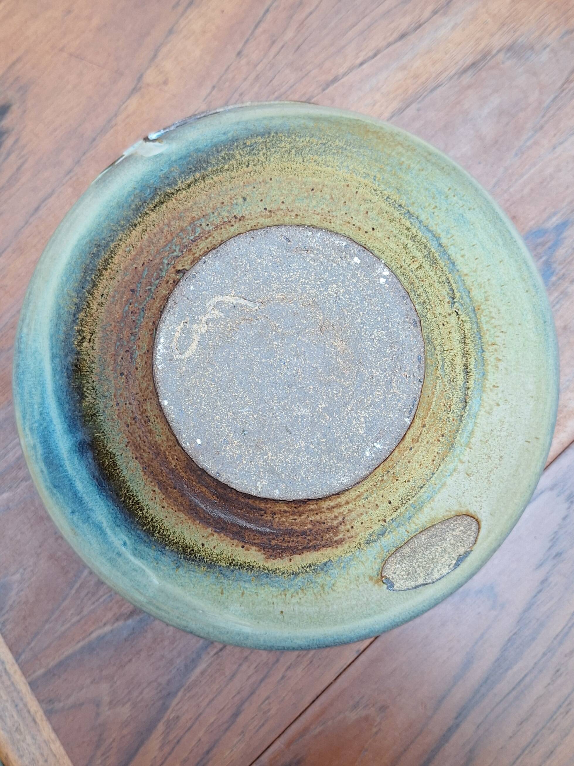 Ceramic vase by Nadia and Alain Pinel