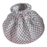 Vintage fabric lampshade