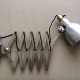 Applique scissors lamp Mazda1940/1950 accordion workshop