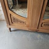 Art deco oak cabinet