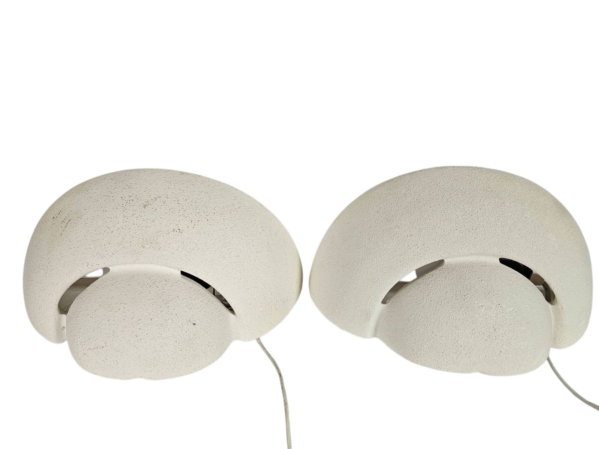 2 appliques en céramique par Ikea modèle V9704, années 90