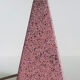 Brussels porcelain lamp base with terrazzo effect