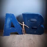 great letter sign has