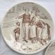 Sarreguemines speaking plates model "The Vocations"