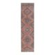 Vintage Turkish hallway rug 96x364 cm